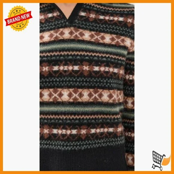 Cashmere Polo Collar Pullover Sweater Long Sleeve Classic Fit